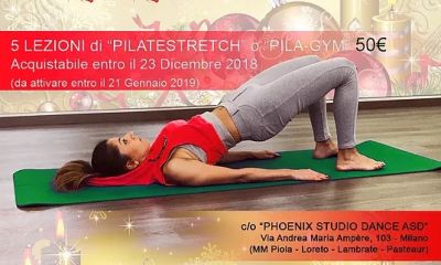 PROMO NATALIZIA (metodo Pilates) 5 LEZIONI 50€