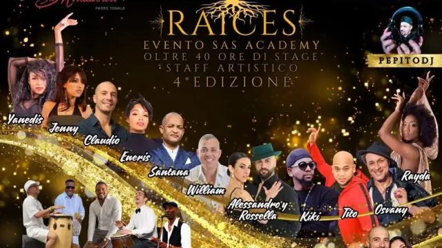 “Raices 2025” Evento di Salsa, Bachata, Kizomba 5-6-7-8 Dicembre Passo del Tonale