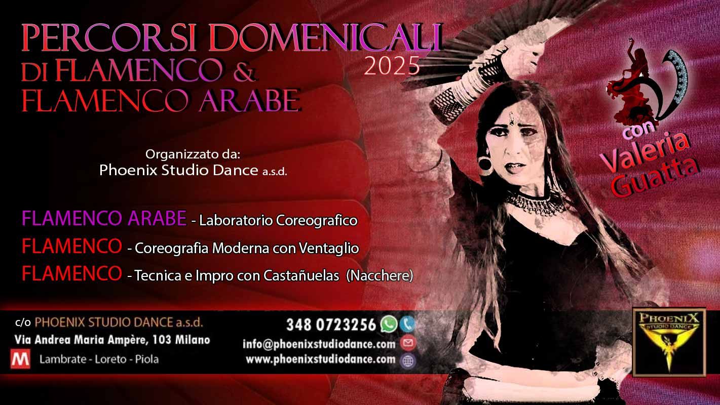 Stege di Flamenco e Flamenco Arabe a Milano 2025