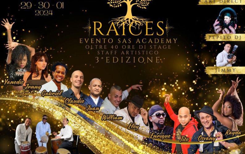 Evento Workshop di Salsa, Bachata, Kizomba “Raices 2024” Nov/Dic 29-30-01, Passo del Tonale