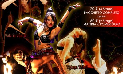 10 dicembre 2017 STAGE TRIBAL FUSION IMMERSION