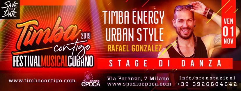 Stage di Timba con Rafael Gonzales a Milano