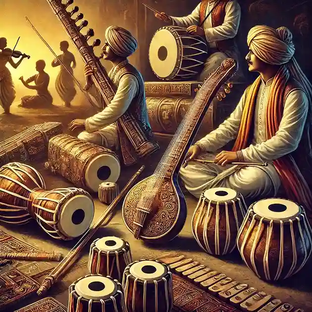 Antichi strumenti Indiani
