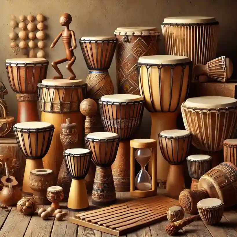 antichi strumenti musicali africani
