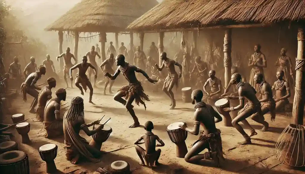 Danze nell'Antica Africa