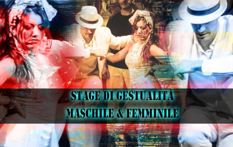 Stage di Gestualità Femminile & Maschile di Salsa Cubana 2 Aprile 2022