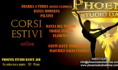 Corsi Estivi online Danza e Pilates Giugno 2020