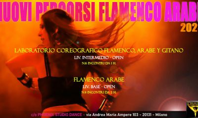 Stage di Flamenco Arabe 2023 con Valeria Guatta