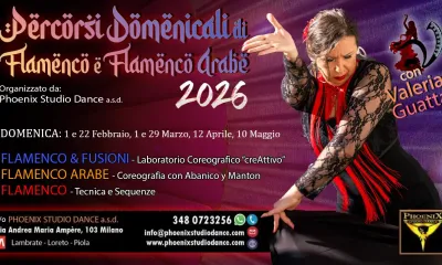 Percorsi Domenicali di Flamenco & Flamenco Arabe 2026 con Valeria Guatta
