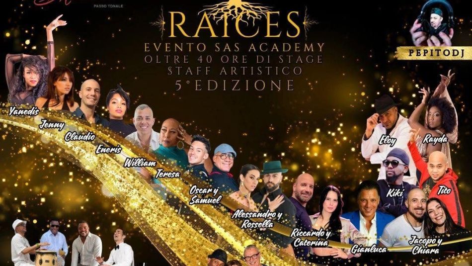 Evento “Raices 2026”: Salsa Cubana, Folklore, Bachata, Kizomba 4-5-6-7-8 Dicembre al Passo del Tonale